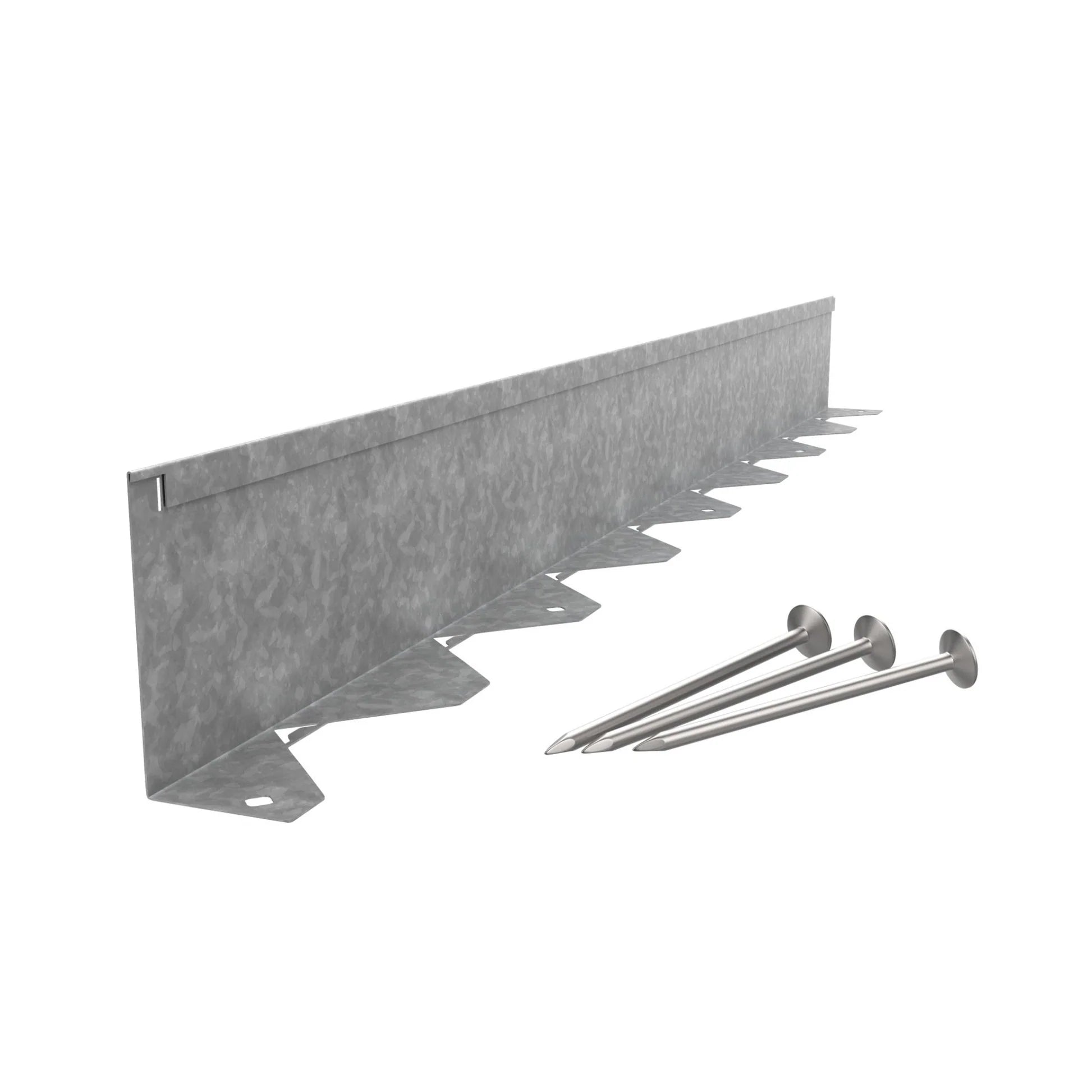Bordura de acero galvanizado