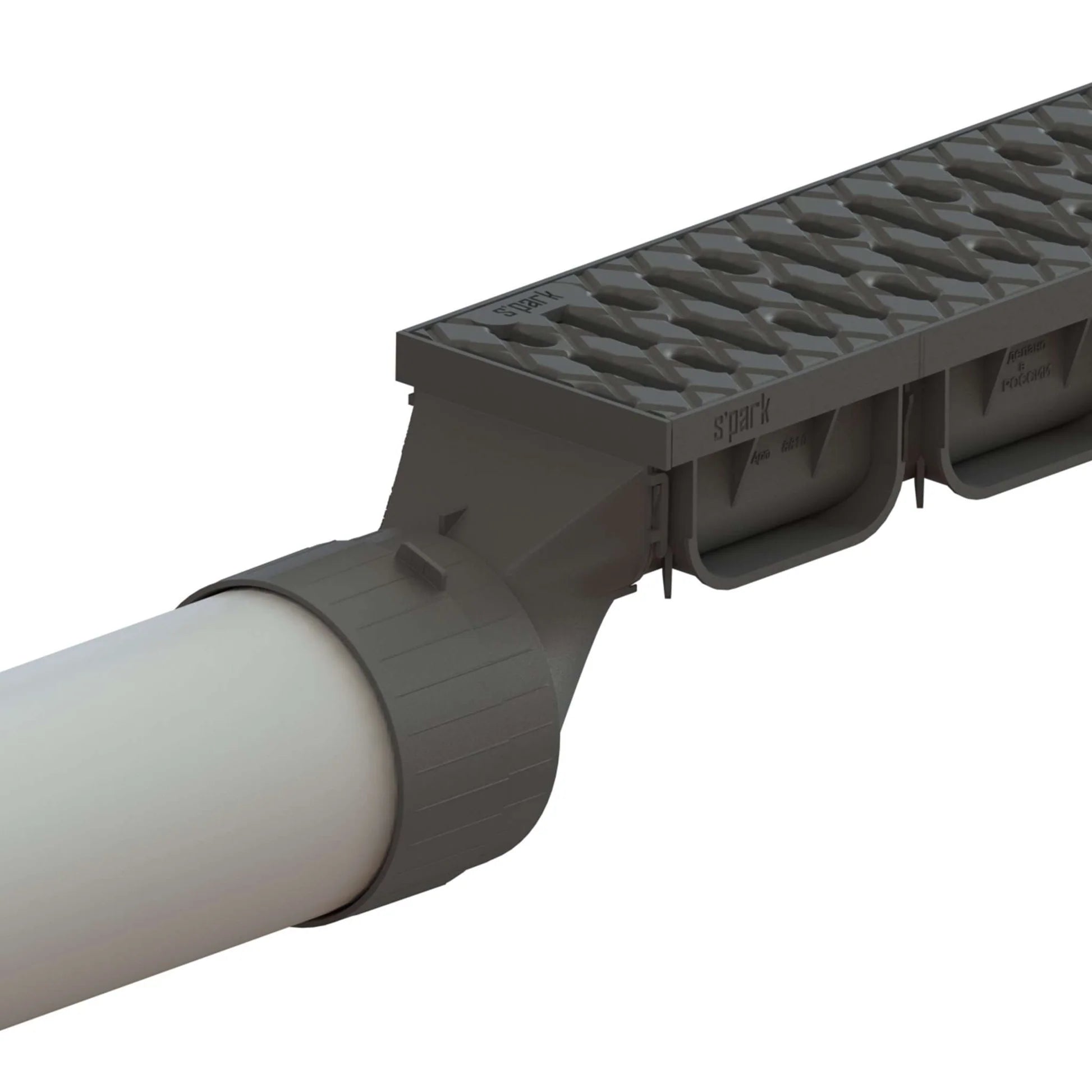 Tapa fin Easy 2 con salida lateral