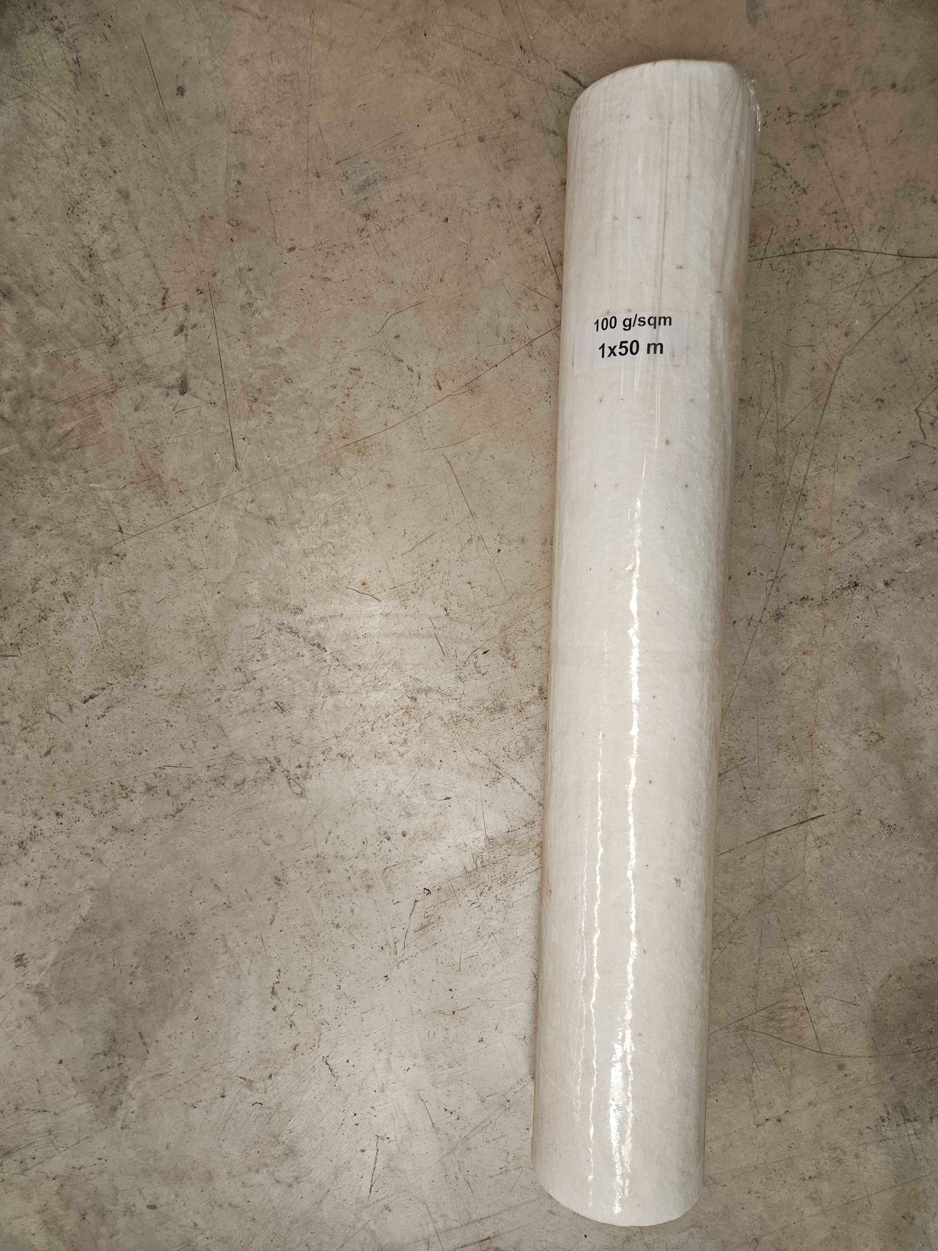 Geotextil 100 g/m² – Rollo 1 x 50 m para Jardín y Construcción - Liquidación