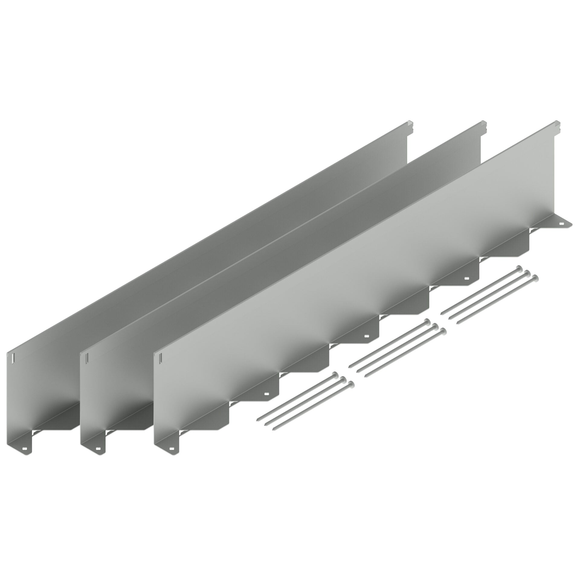 Bordura de acero galvanizado