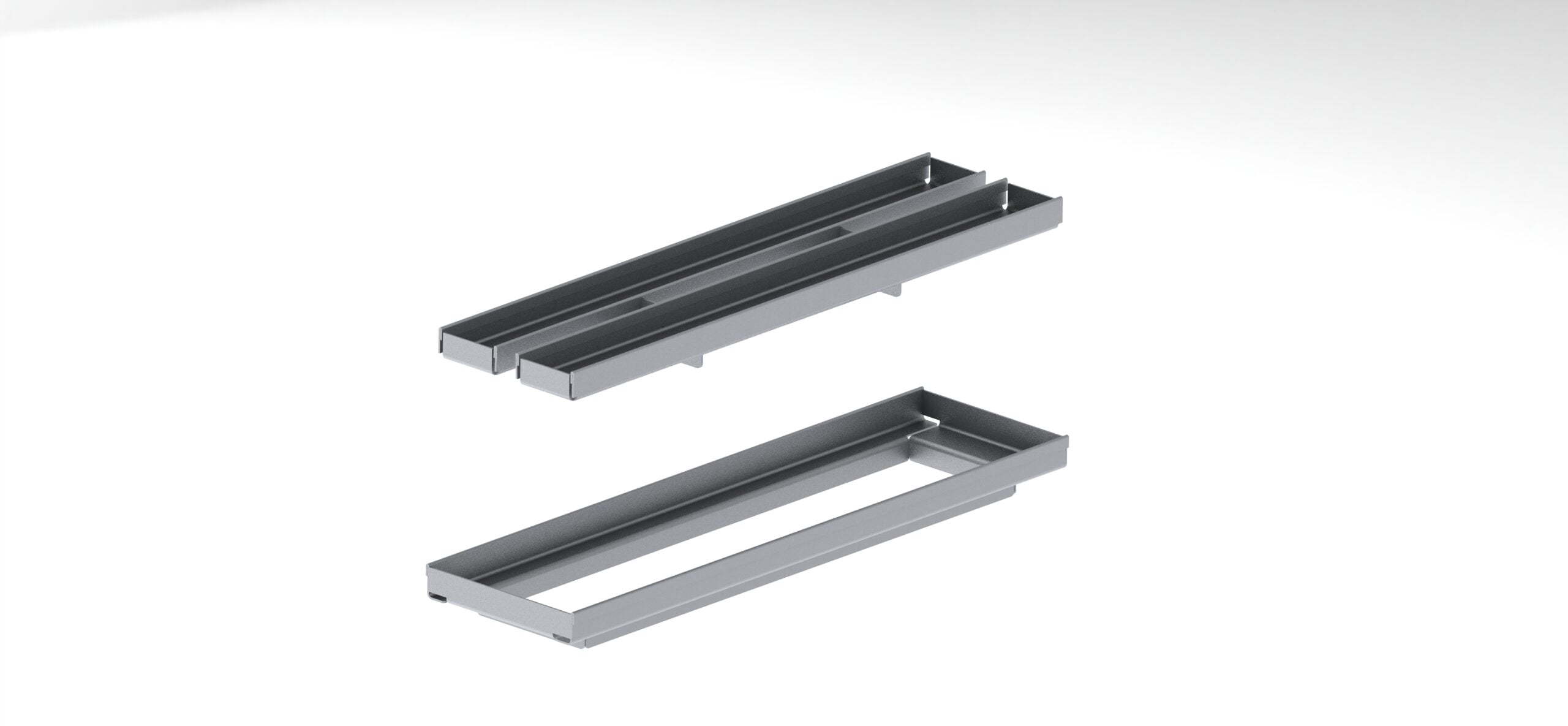 Registro SLOT BASE DN100 de acero inoxidable AISI 304