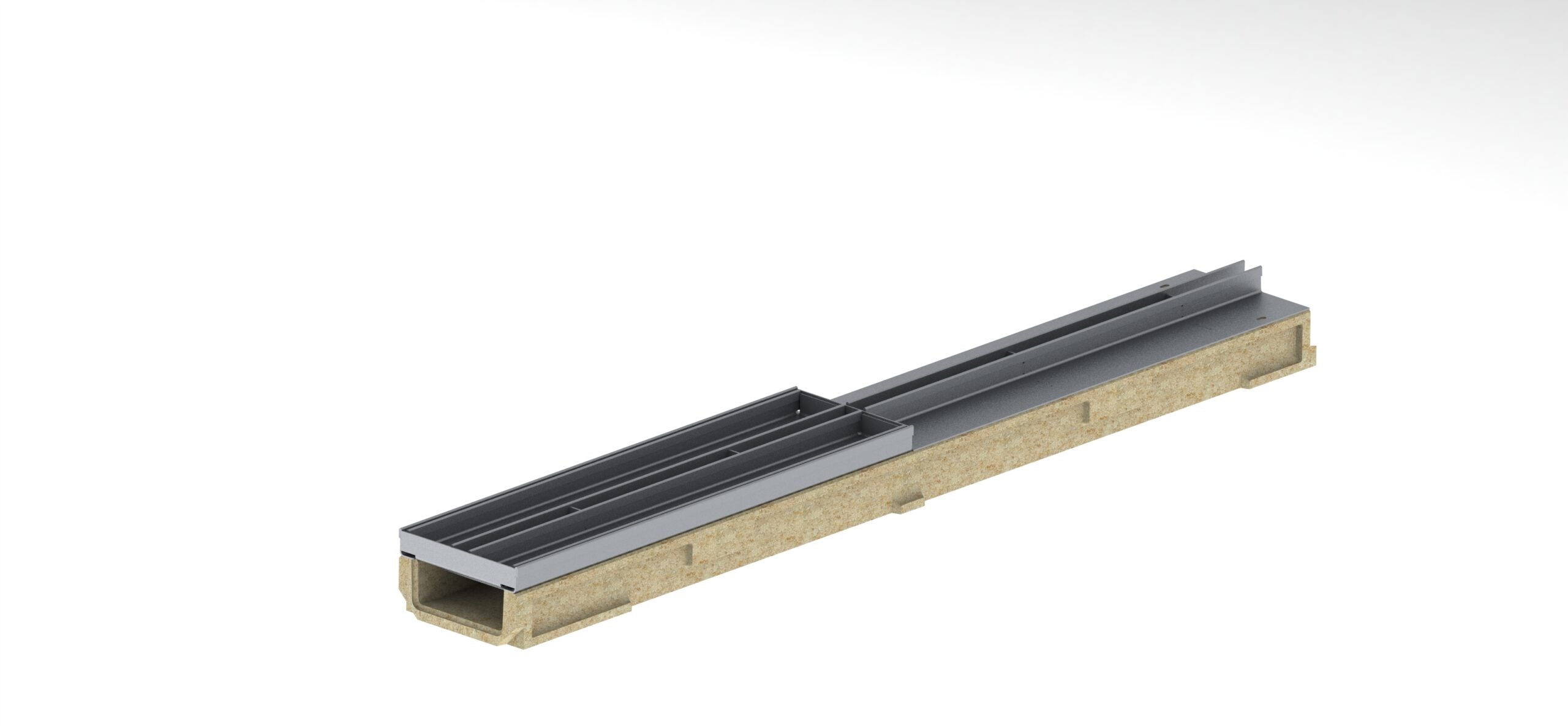 Registro SLOT BASE DN100 de acero inoxidable AISI 316