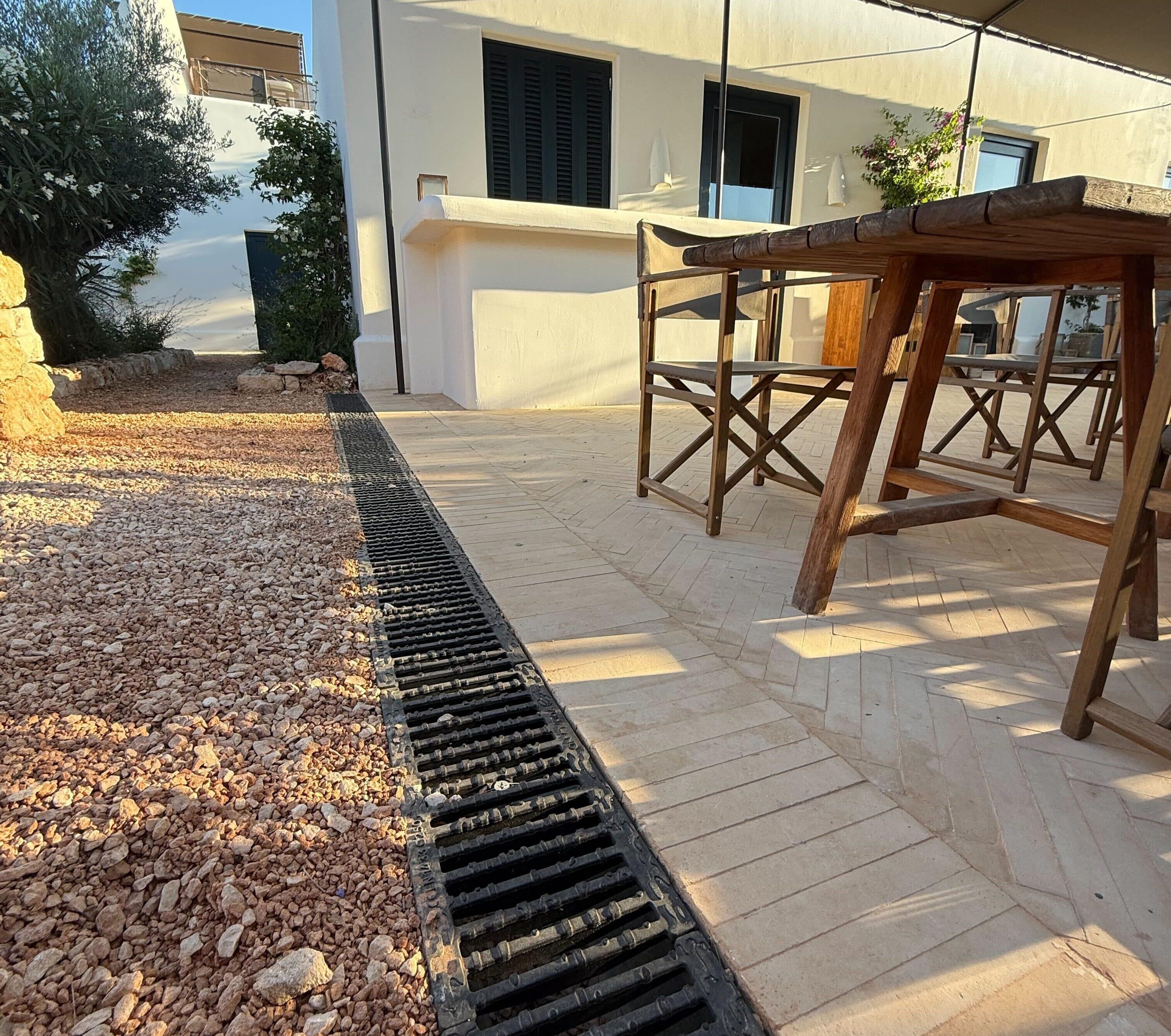 Sistema de drenaje en el Hotel Cap Menorca: Eficiencia y seguridad para un entorno único