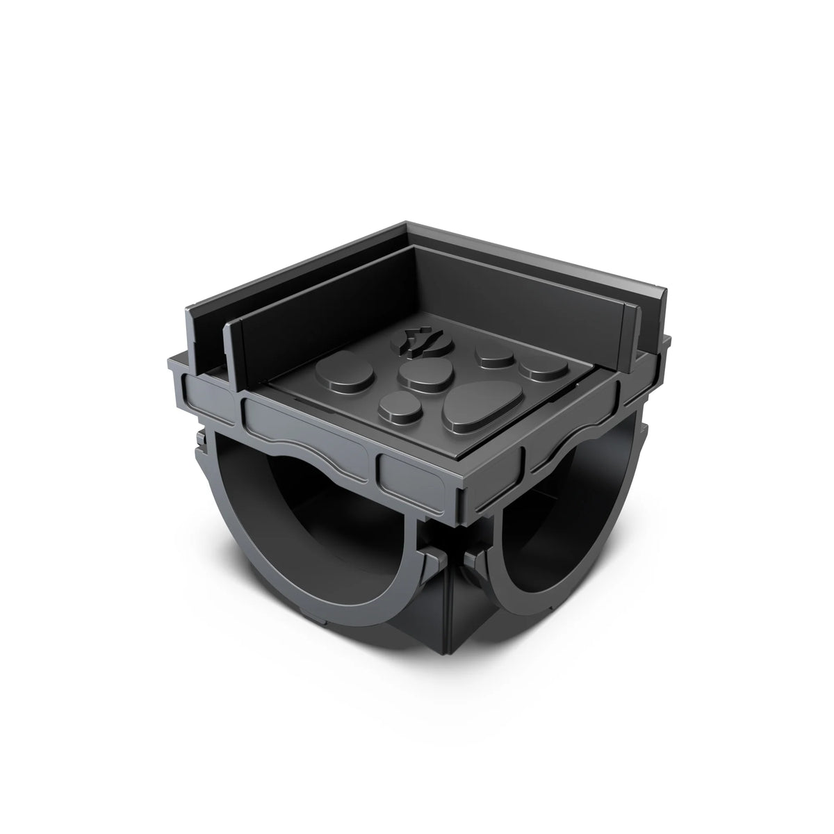 Conector MICRO DN50 H50 con SLOT H15 Negro A15