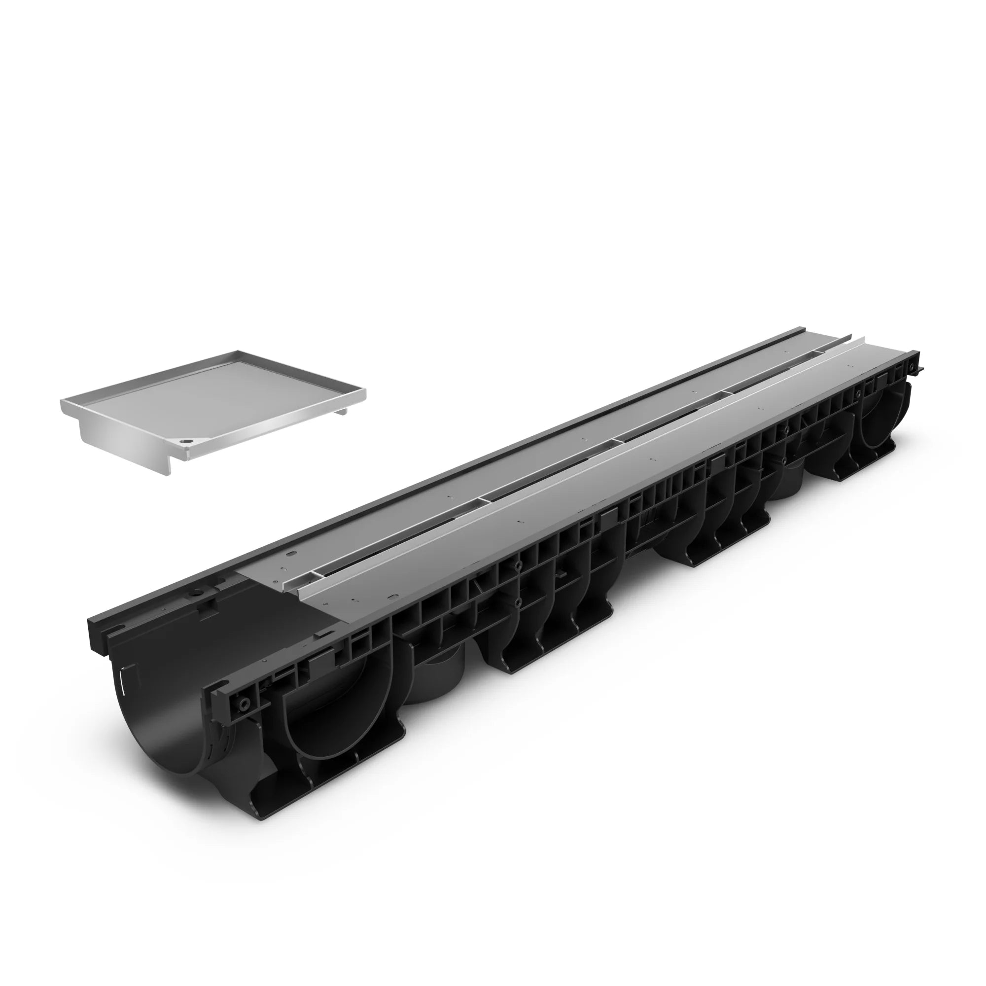 Registro SLOT BASE DN100 de acero inoxidable AISI 304