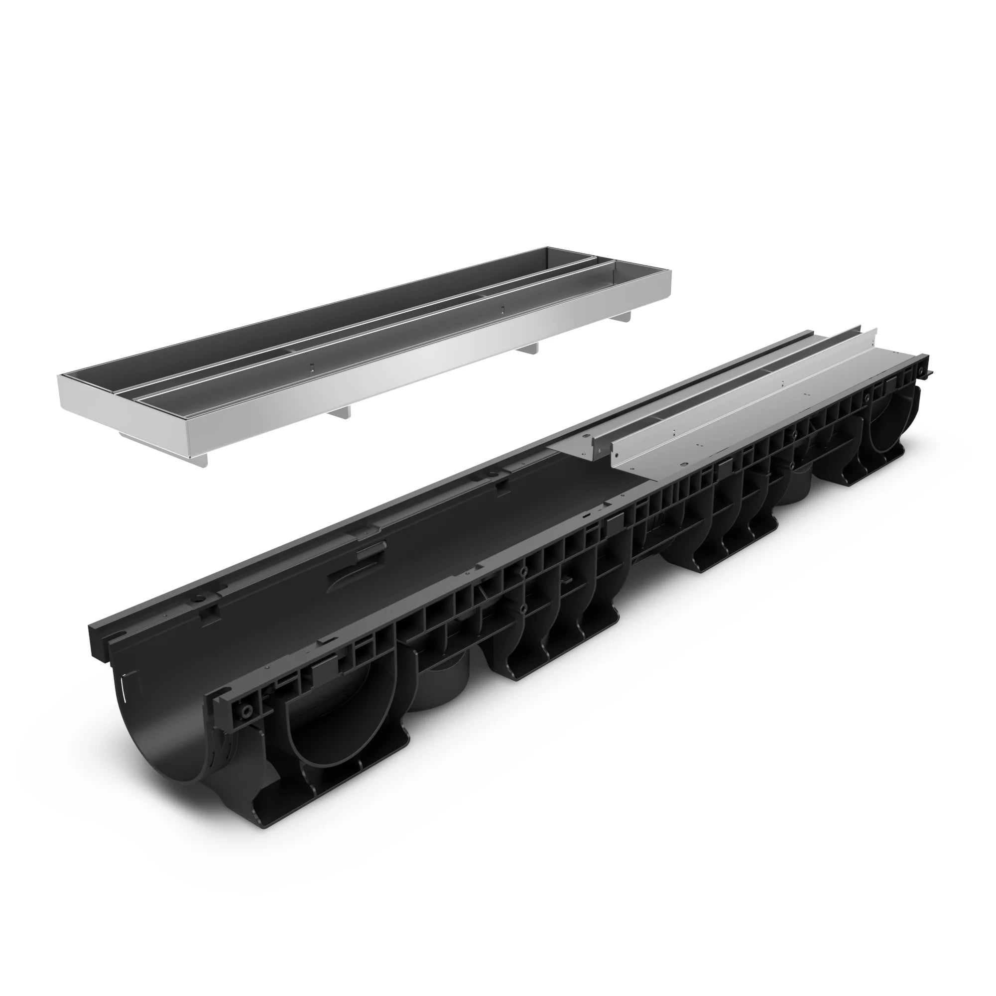 Registro SLOT BASE DN100 de acero inoxidable AISI 304