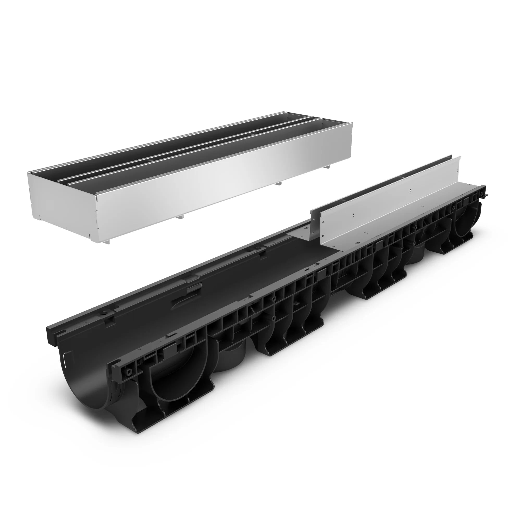 Registro SLOT BASE DN100 de acero inoxidable AISI 304