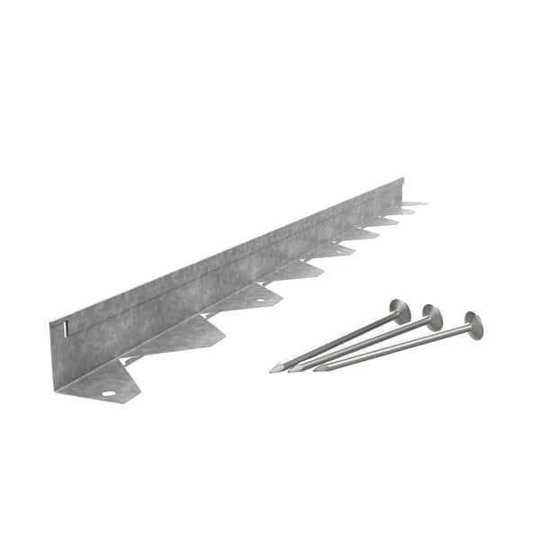 Bordura de acero galvanizado