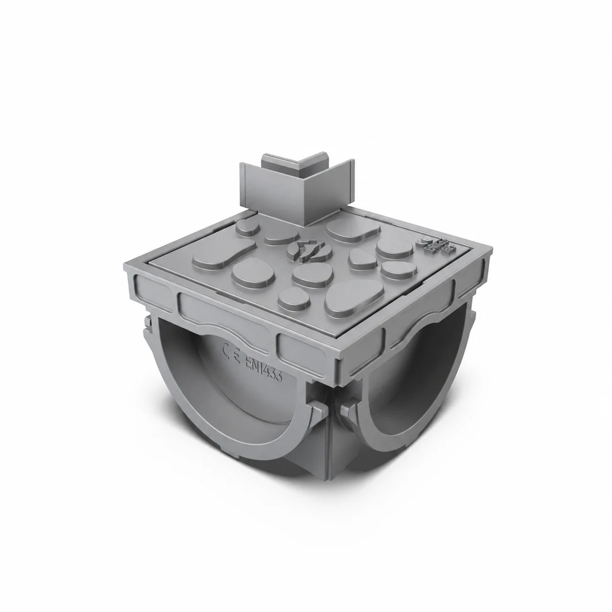 Conector MICRO DN50 H50 con SLOT H15 Interno Gris A15