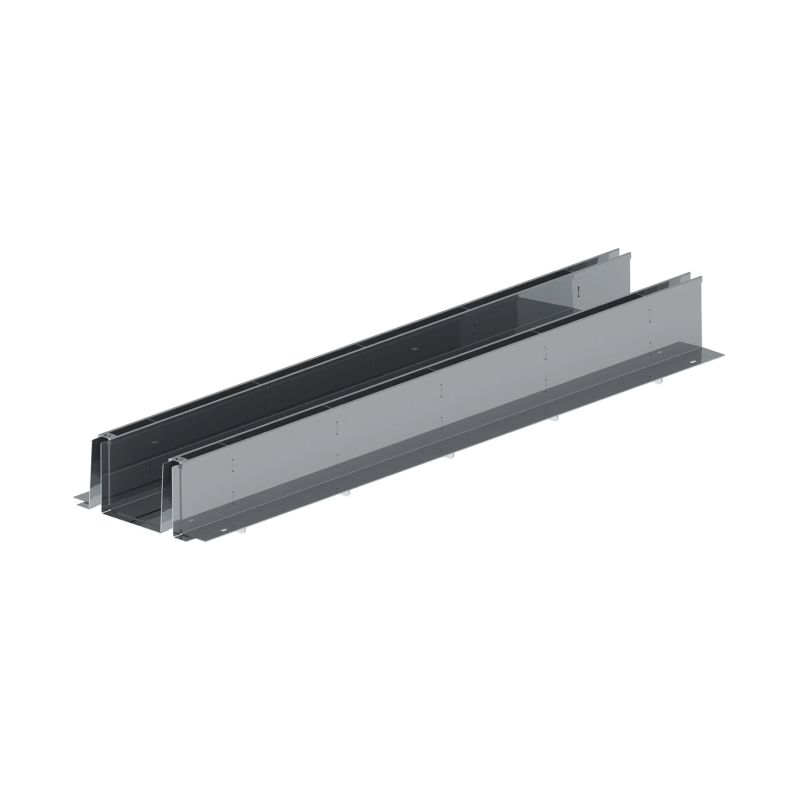 Doble SLOT H100 de Acero Galvanizado para Canales BASE DN200 - Liquidación