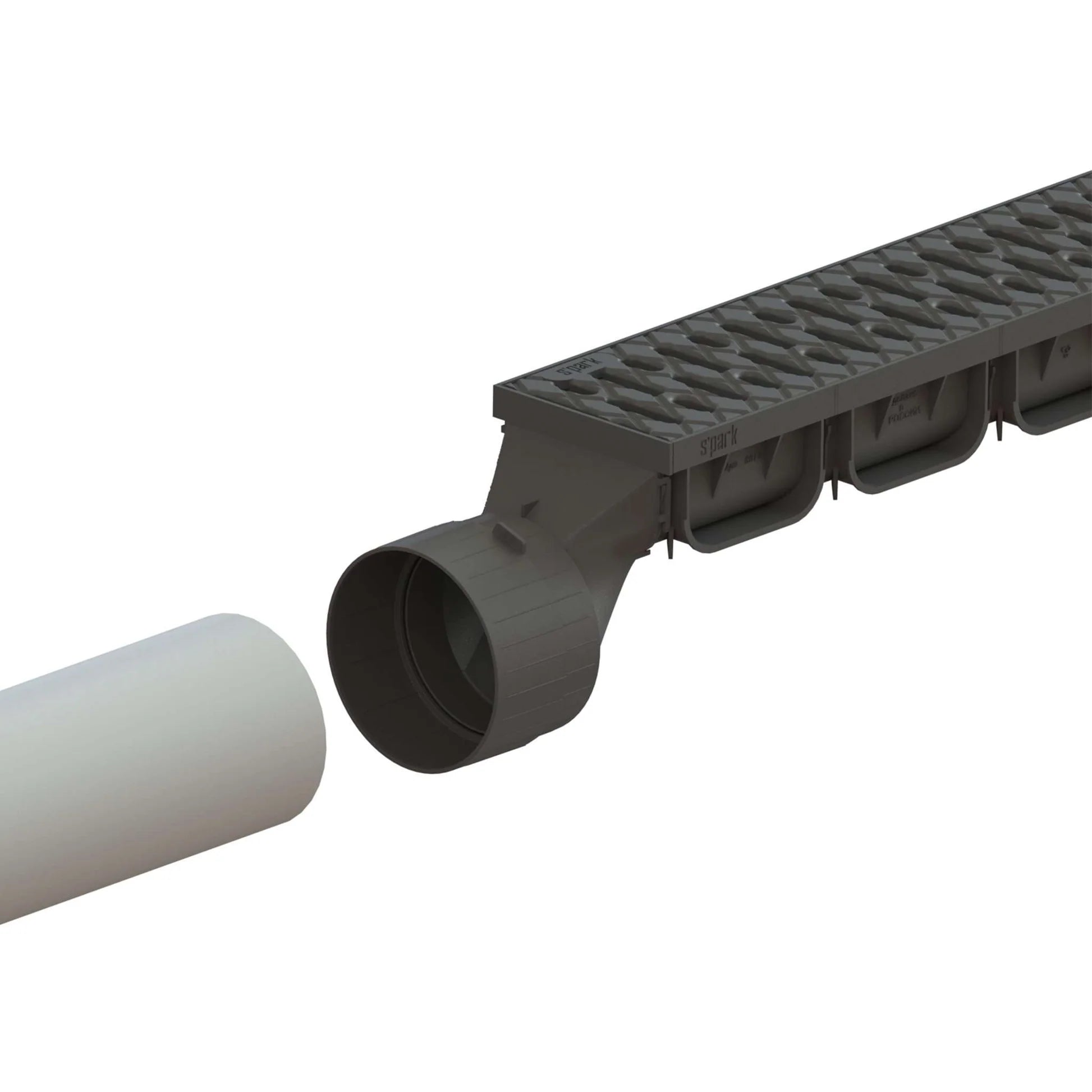 Tapa fin Easy 2 con salida lateral
