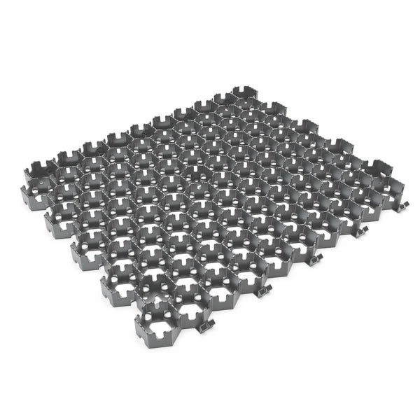 Placa estabilizadora HexPave carga hasta 12.000kg color gris