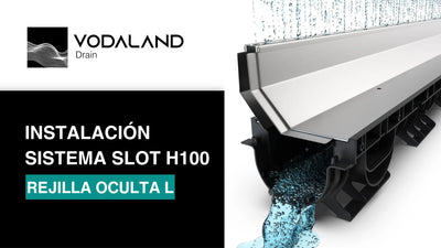 Instalación de Sistema SLOT H100 - Rejilla Oculta Tipo L