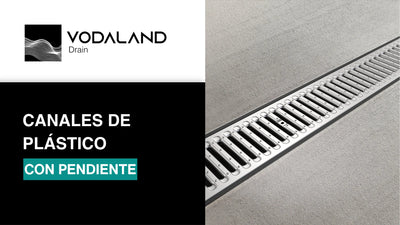 Instalación Canales de Plástico con Pendiente
