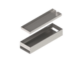 Registro MONO SLOT de acero inoxidable