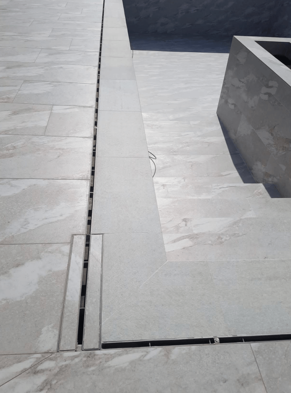 Drenaje perimetral para piscinas