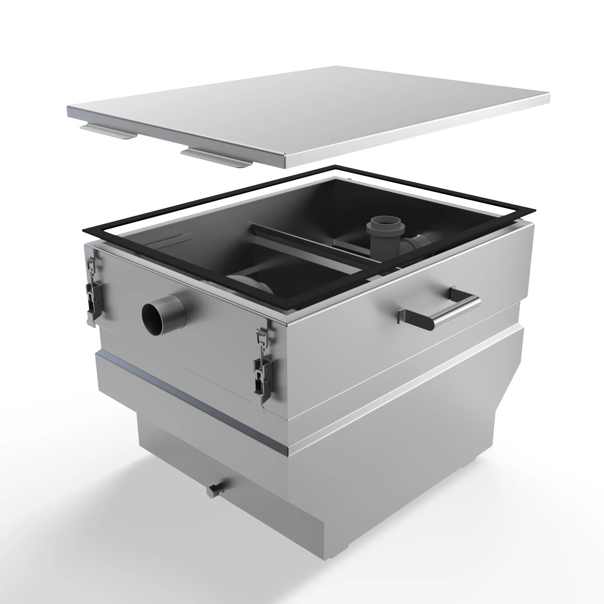 Separador de grasas de acero inoxidable 60L