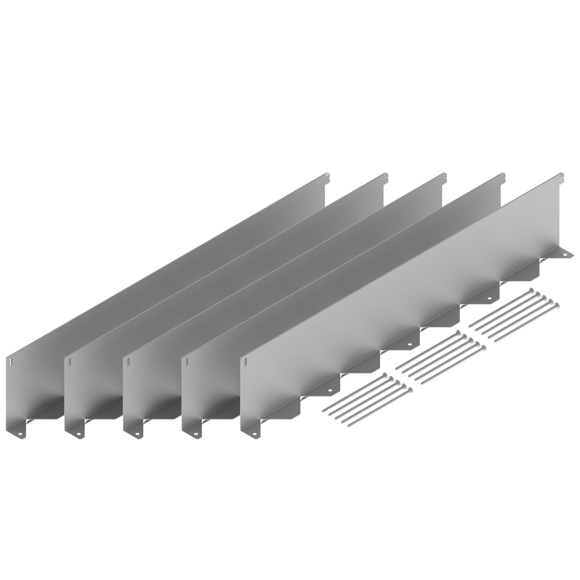 Bordura de acero galvanizado