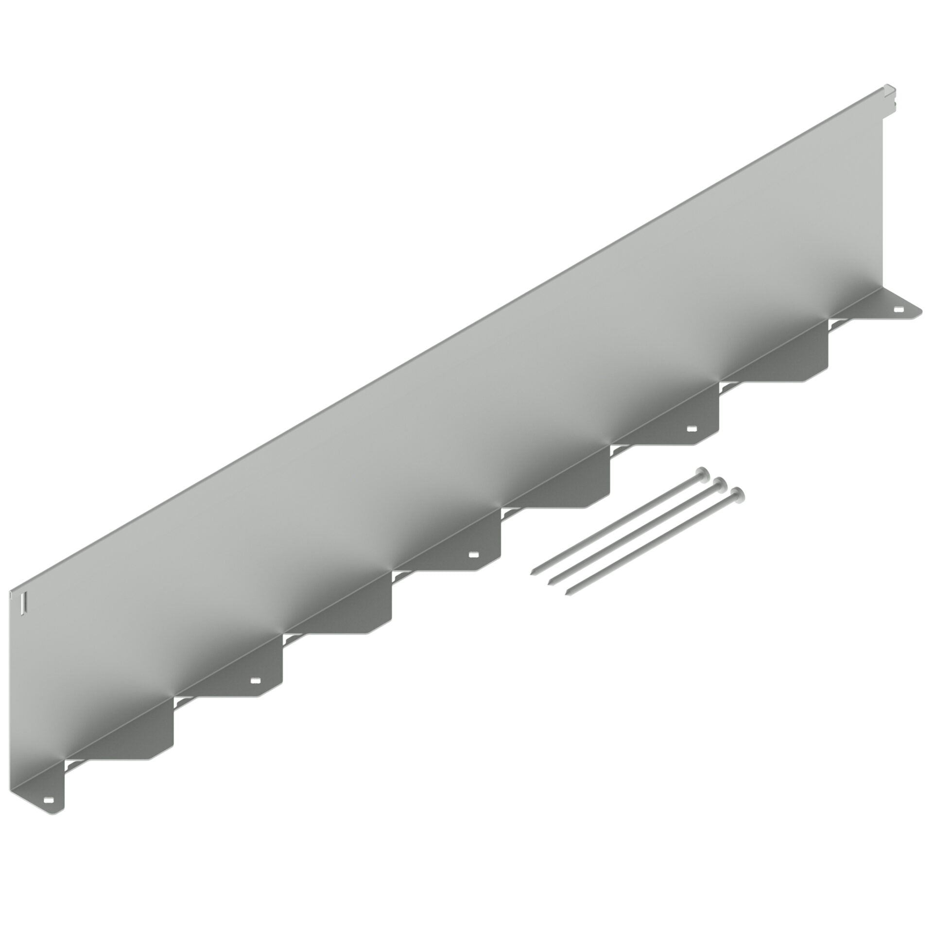 Bordura de acero galvanizado