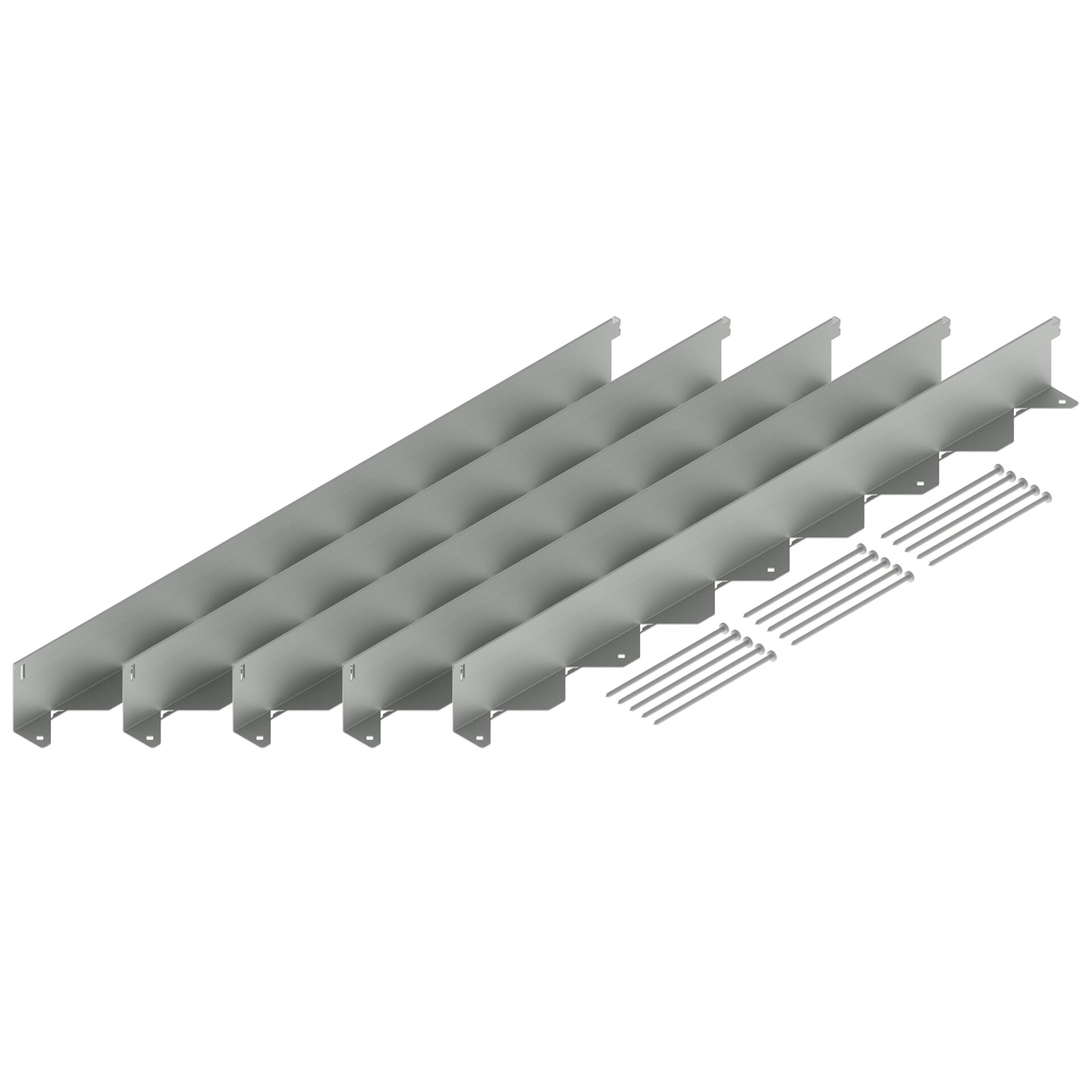 Bordura de acero galvanizado