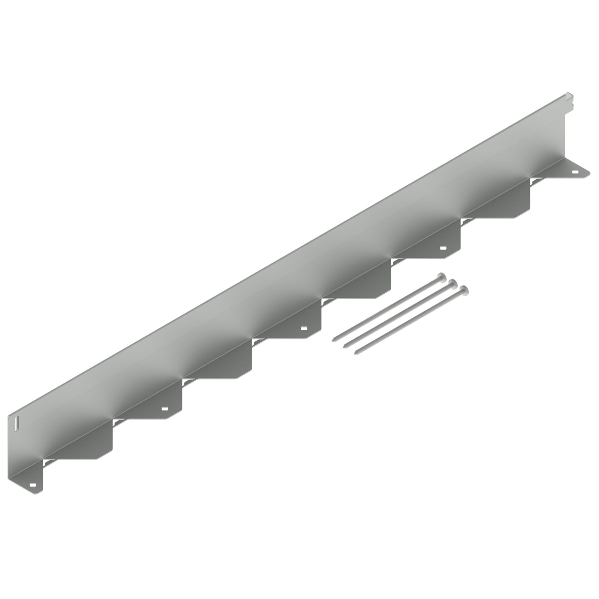 Bordura de acero galvanizado