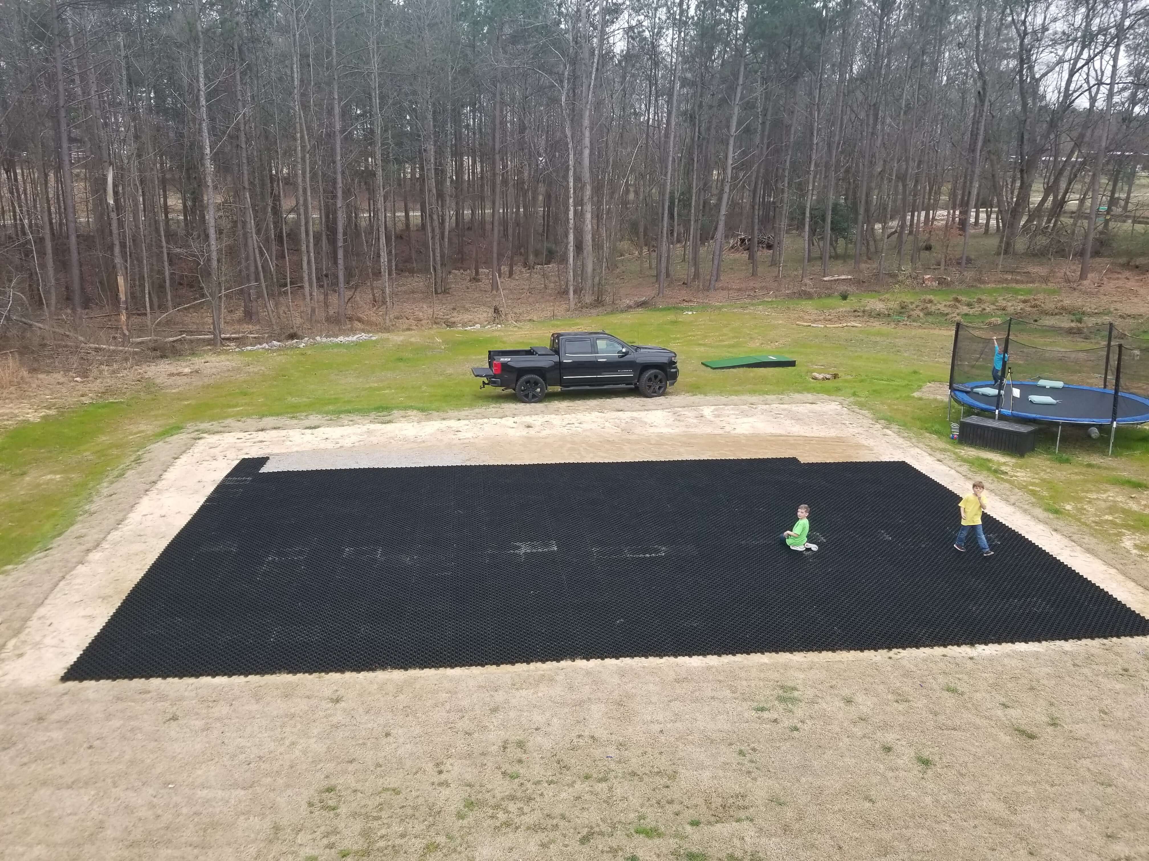 Base para cancha de baloncesto