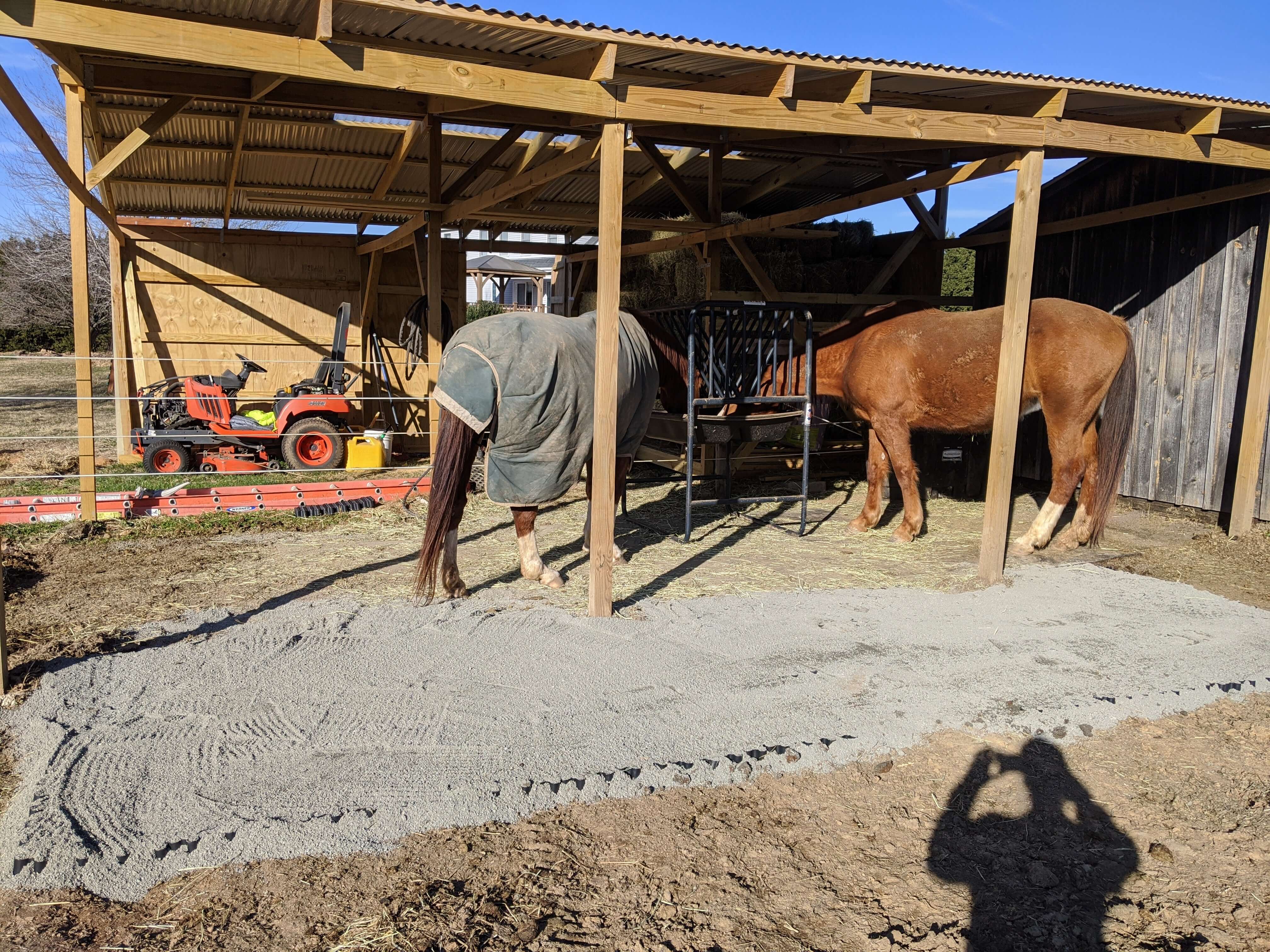Establo para caballos