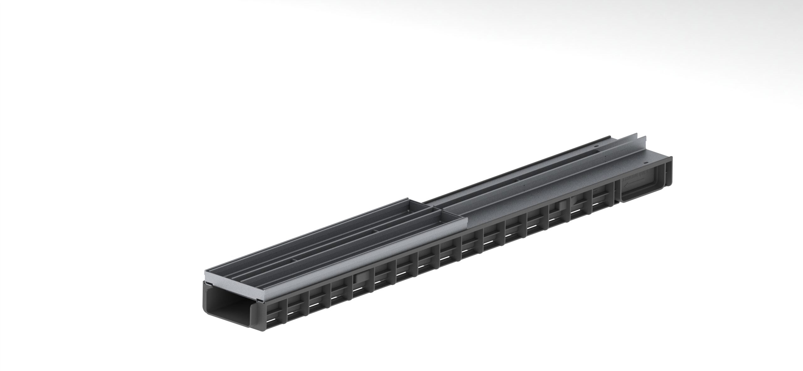 Registro SLOT BASE DN100 de acero galvanizado