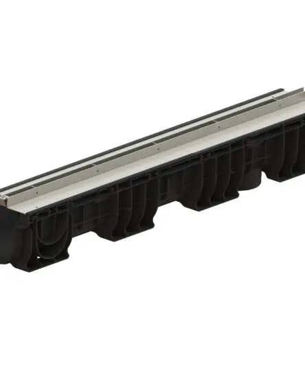 Canales de plástico BASE DN100 con SLOT H25 de acero galvanizado - foto 3